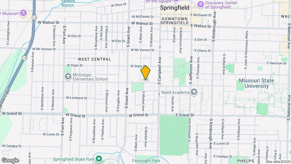 759 S Market Ave Map and Location Details