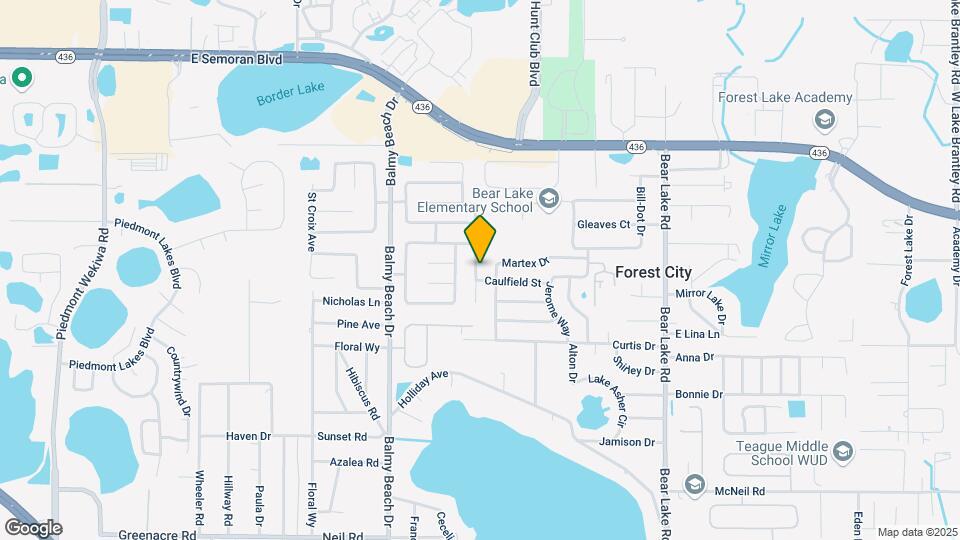 1039 Branchwood Dr Map and Location Details
