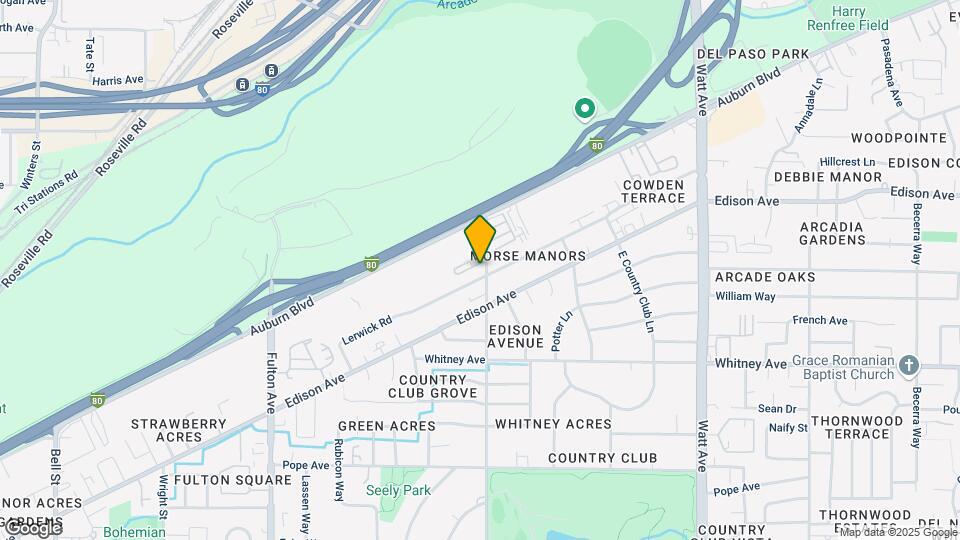 3705 Morse Ave Mapa y Detalles de la Ubicación
