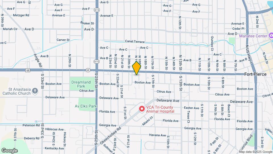109 S 19th St Map and Location Details