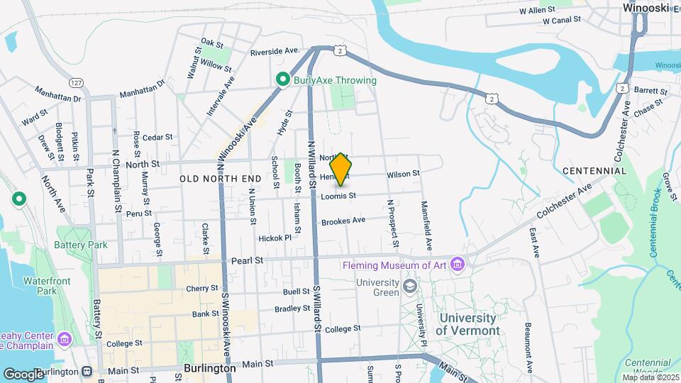 132 Loomis St, Unit 132 Loomis St Map and Location Details