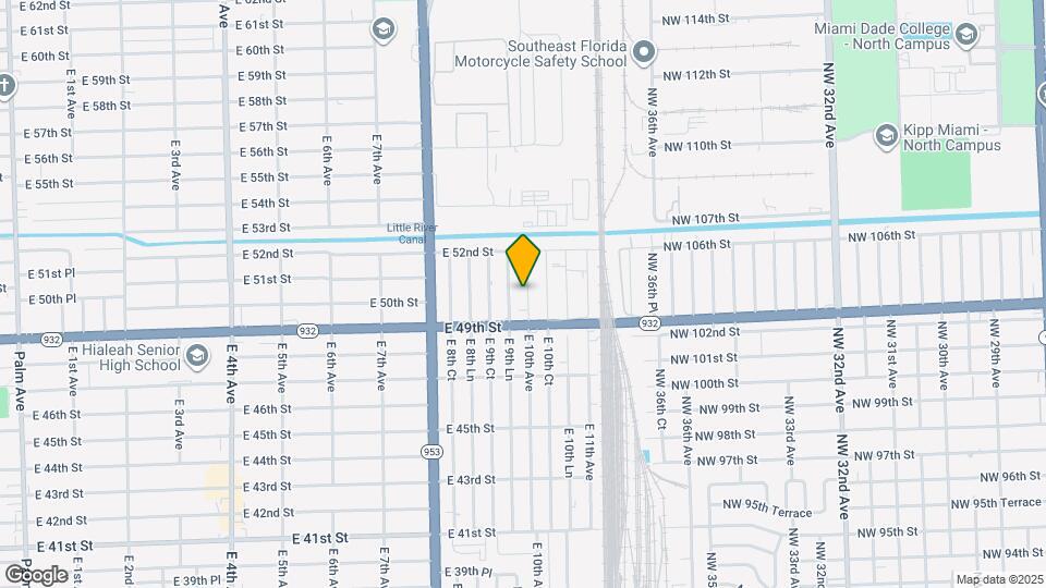 5020 E 10th Ave Map and Location Details