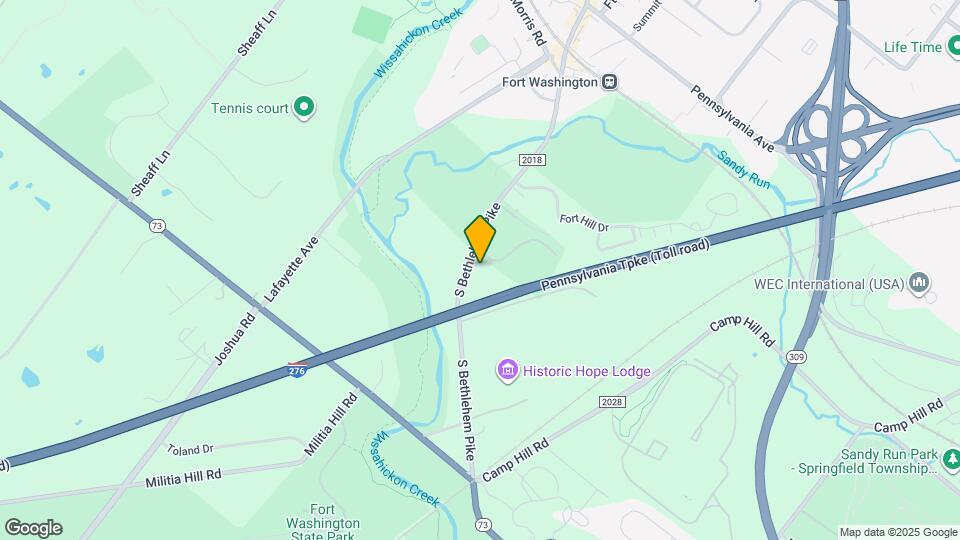 509 S Bethlehem Pike Map and Location Details