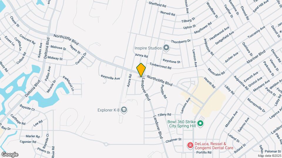 2582 Landover Blvd Map and Location Details