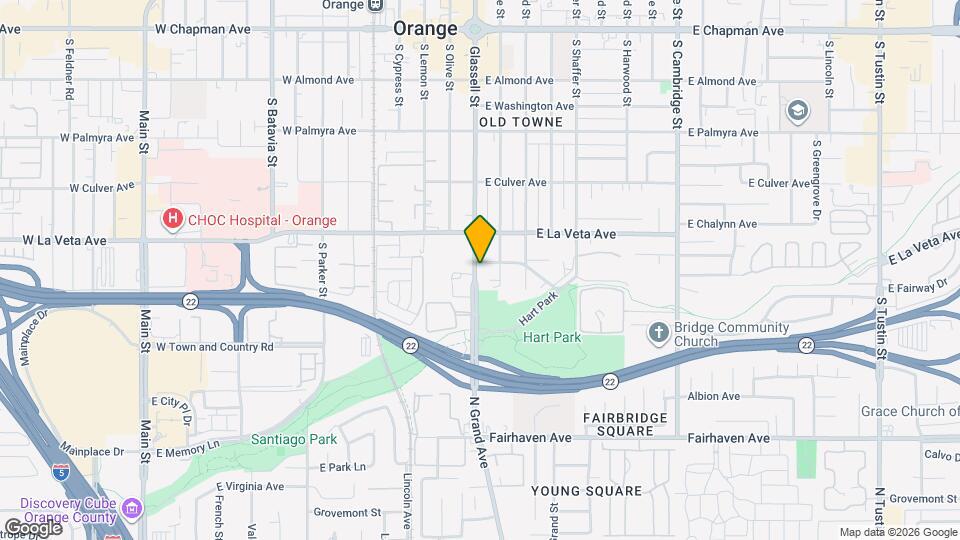 619-619 S Glassell St Map and Location Details