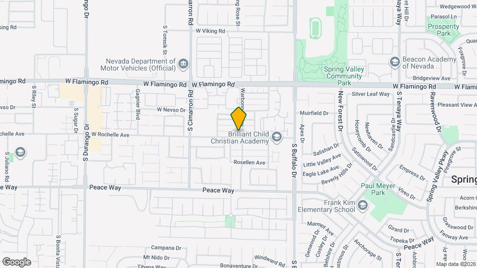 8019 Dorinda Ave Map and Location Details