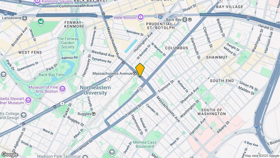417 Massachusetts Ave, Unit 1R Mapa y Detalles de la Ubicación
