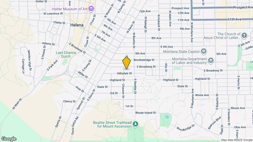 608 Hillsdale St Map and Location Details