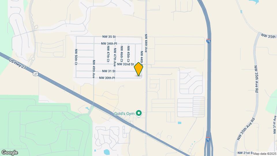 1859 NW 44th Ct Map and Location Details