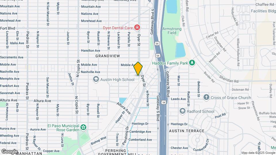 2605 Sparkman St Map and Location Details