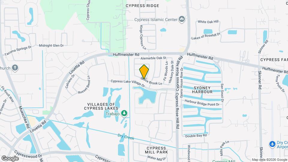 18427 Grove Brook Ln Map and Location Details