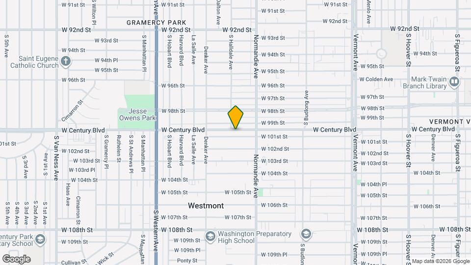 1453-1101 W 101st St Map and Location Details