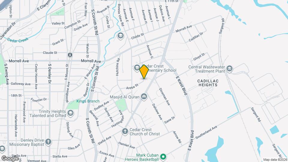 2248 Areba St, Unit Unit #1 Mapa y Detalles de la Ubicación