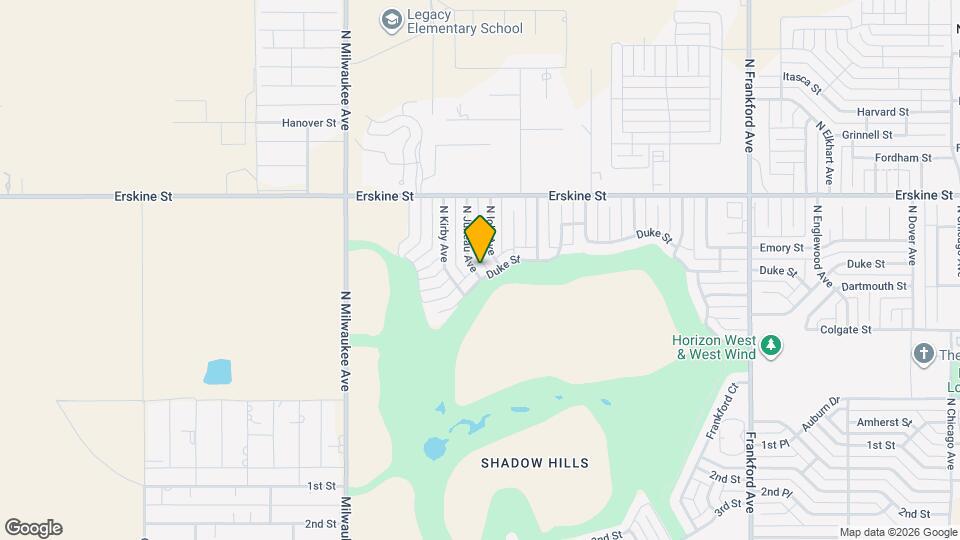 504 N Juneau Ave Map and Location Details