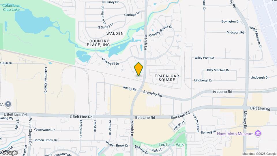 1603 Marsh Ln Map and Location Details