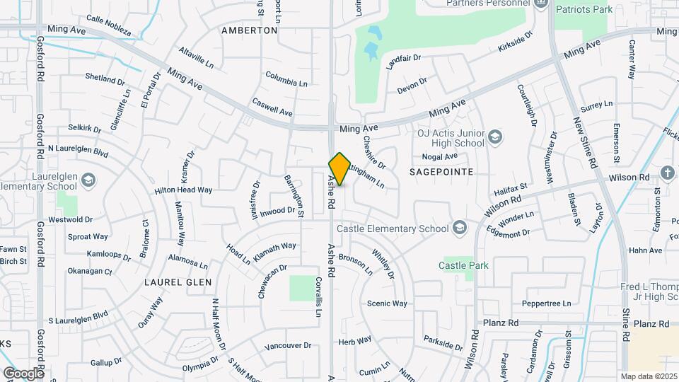 2516 Ashe Rd Map and Location Details