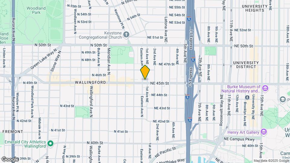 2500 N 45th St Map and Location Details