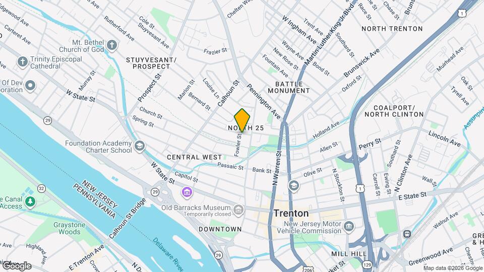 21 Bellevue Ave Map and Location Details