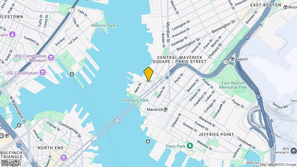 67 Border St, Unit #1 Map and Location Details