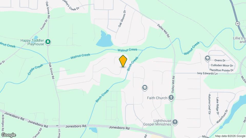670 Chaseridge Dr Map and Location Details