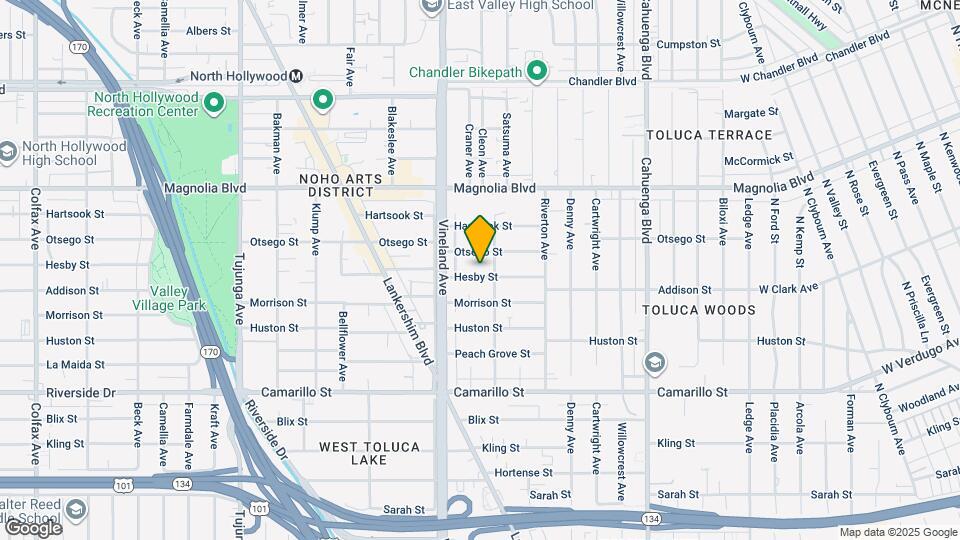 10915 Hesby St Map and Location Details