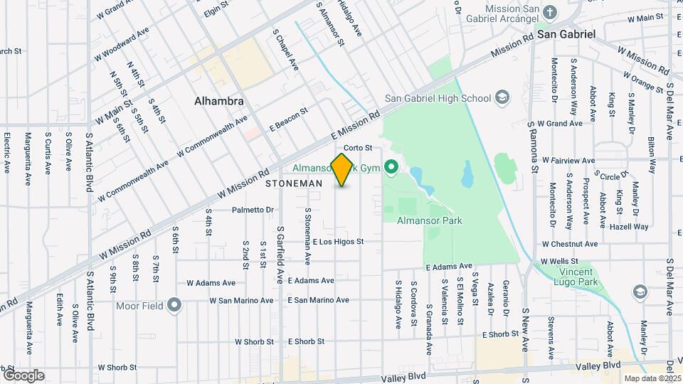 724 S Chapel Ave, Unit # 3 Map and Location Details
