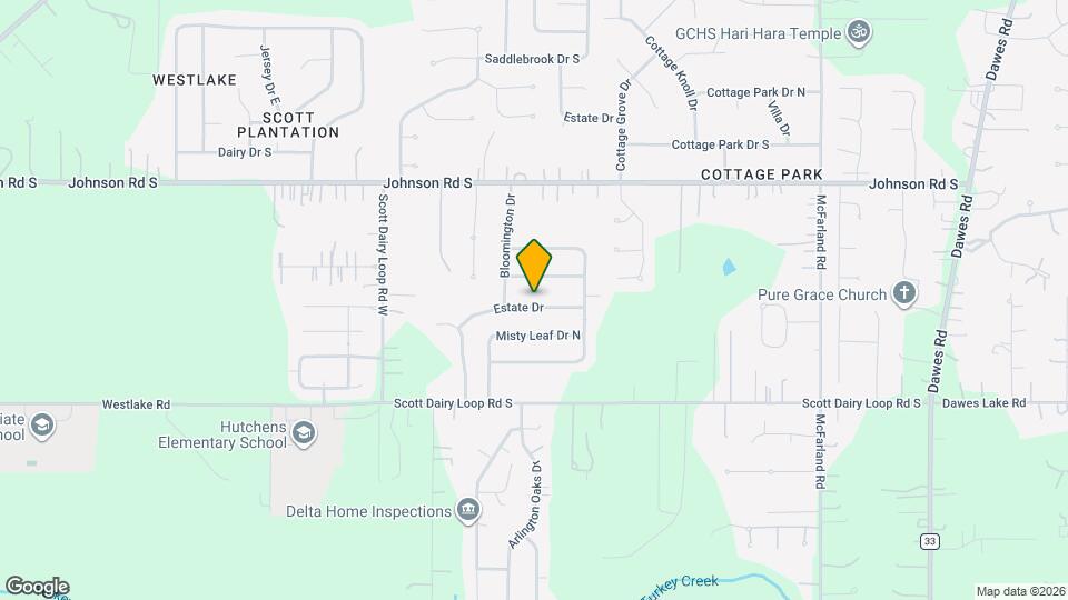 9646 Estate Dr Map and Location Details