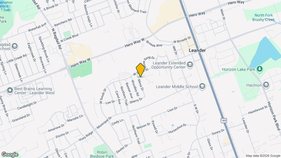 108 Mesa Dr Map and Location Details