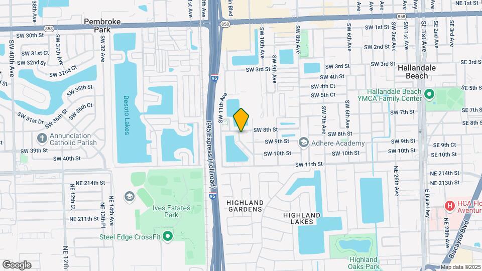 815 SW 10th Terrace Map and Location Details
