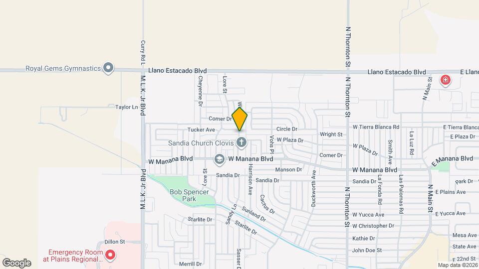 104 Wicks Ave Map and Location Details