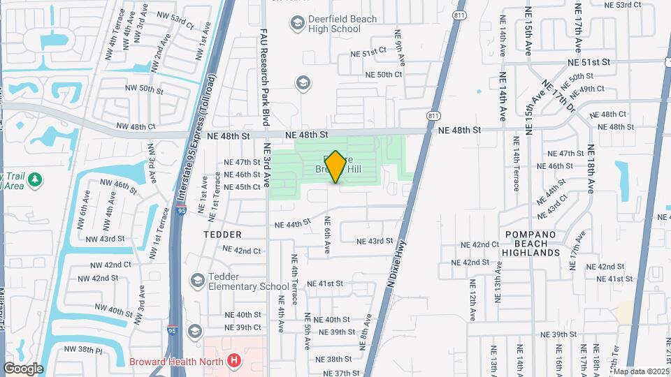 4541 NE 6th Terrace Map and Location Details