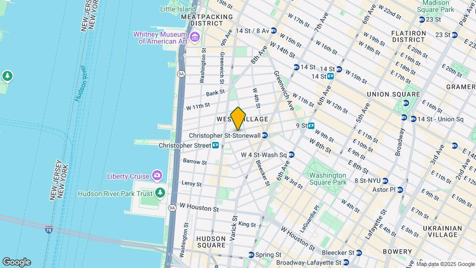 228 W 10th St Map and Location Details