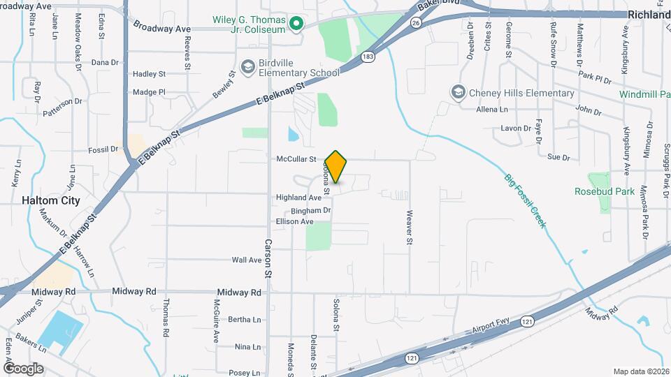 6205 N Highland Cir Map and Location Details