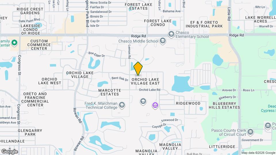 8102 Chickasaw Ln Map and Location Details