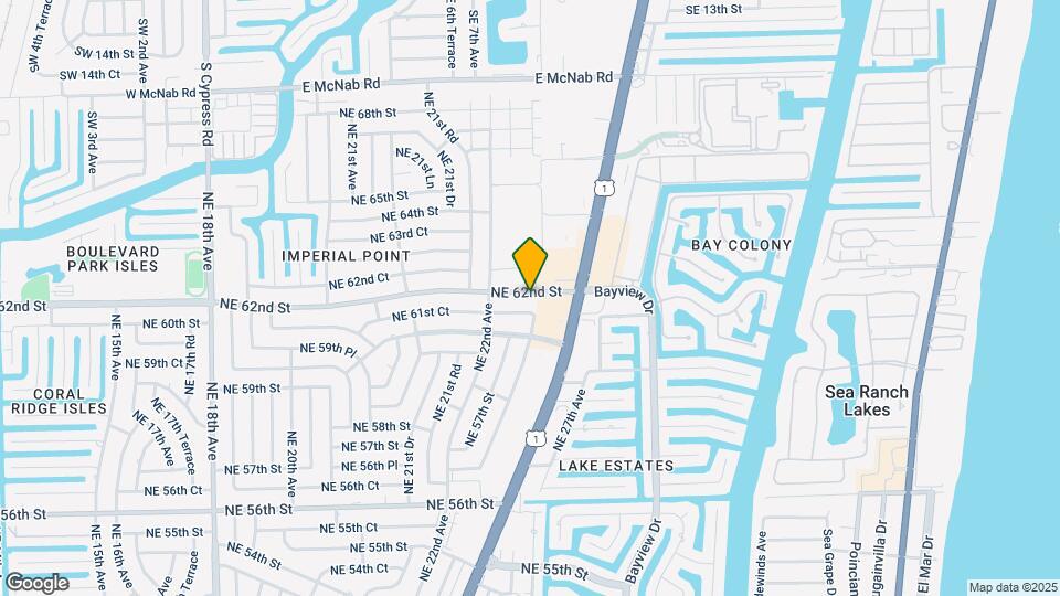 2260 NE 62nd St Map and Location Details
