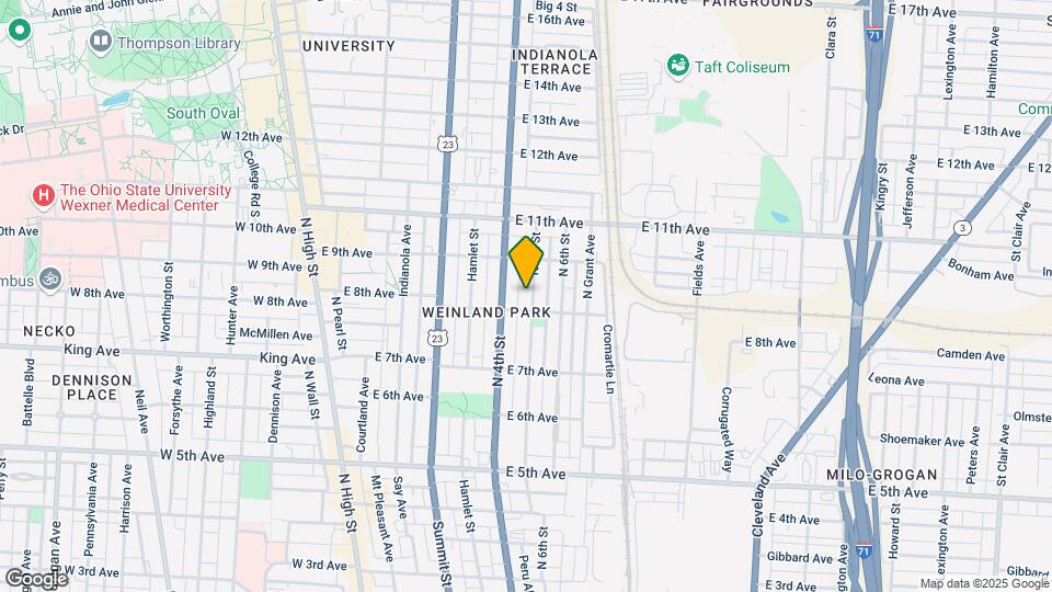 1411-1413 N 5th St-Unit -1413 Map and Location Details