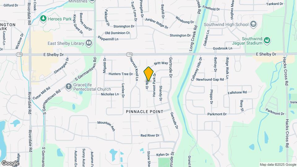 4808 Buttermilk Dr Map and Location Details