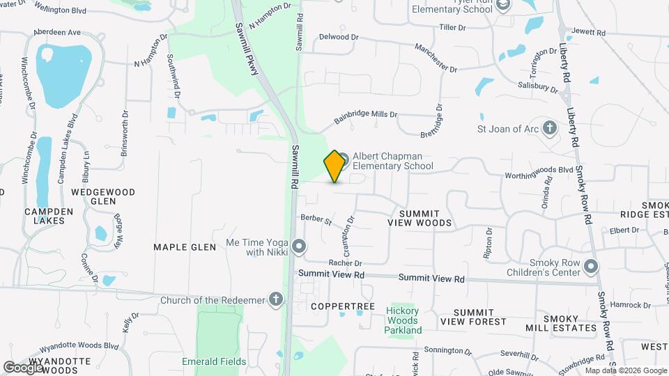 2632 Breathstone Ct Map and Location Details