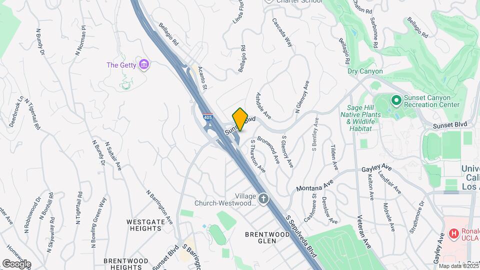 11370 W Sunset Blvd, Unit Unit B Map and Location Details