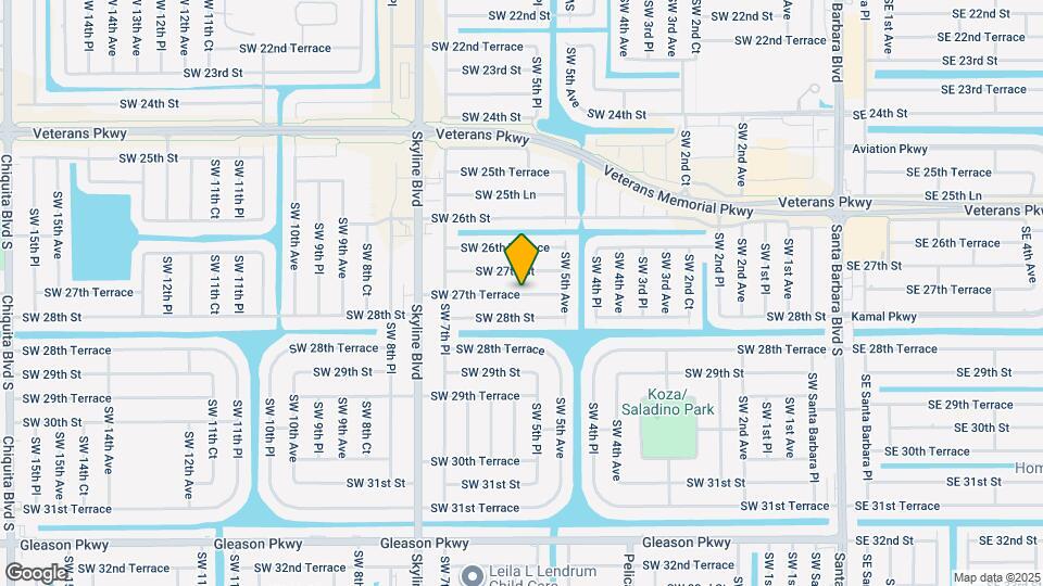 721 SW 30th Terrace Map and Location Details