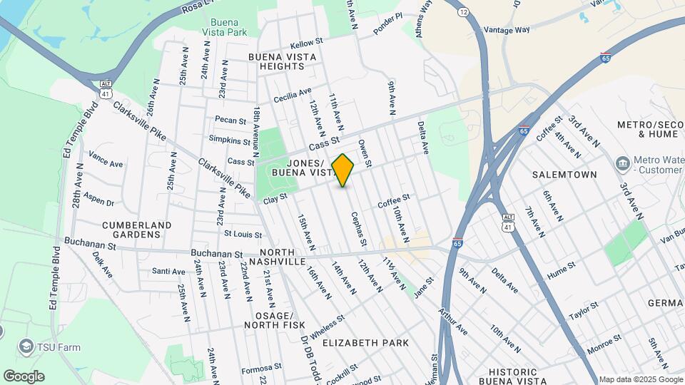 1917 Cephas St Map and Location Details