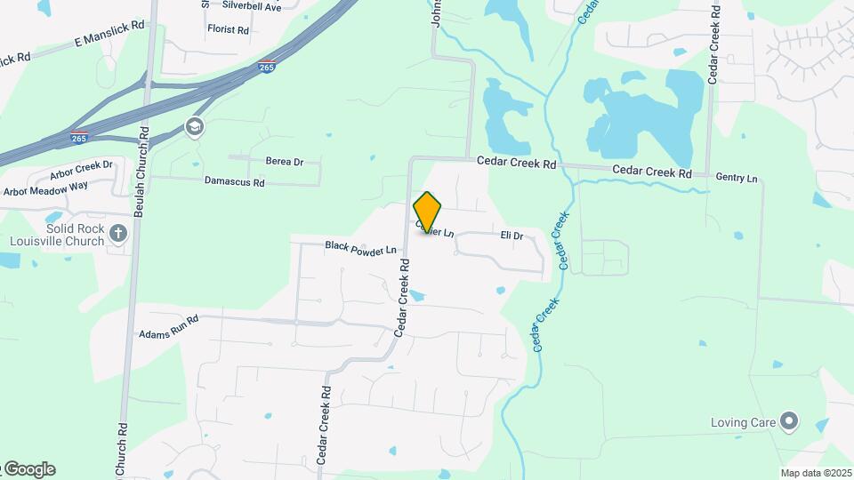 9710 Collier Ln Map and Location Details