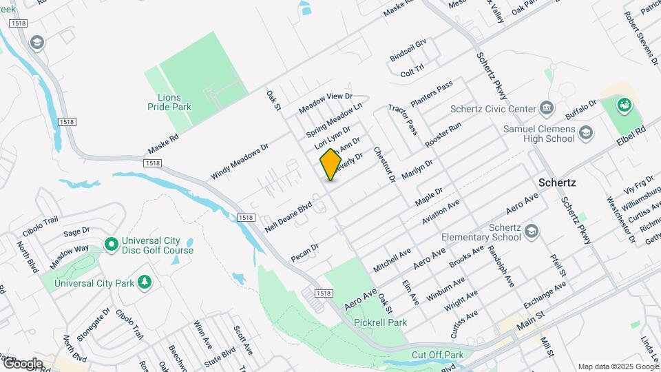 205 Nell Deane Blvd Mapa y Detalles de la Ubicación