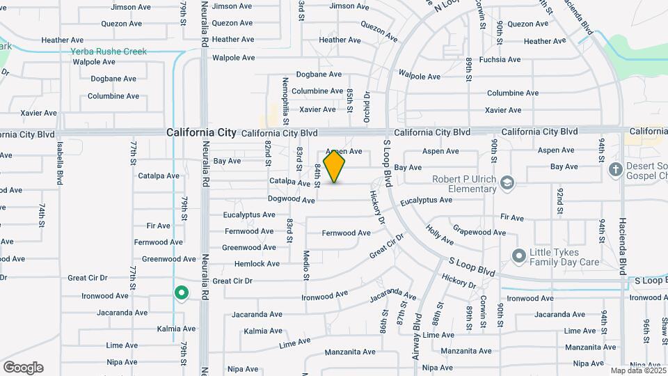 8436 Catalpa Ave Map and Location Details