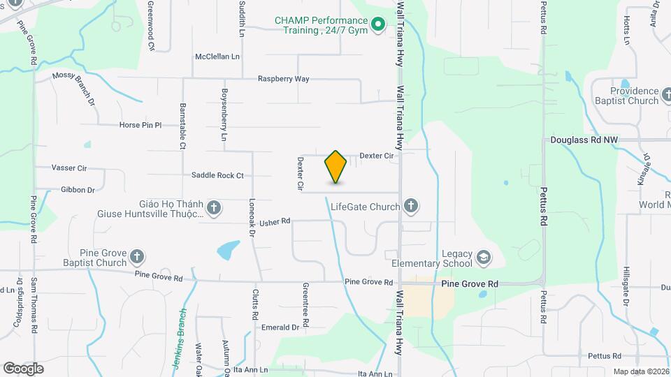 121 Dexter Cir, Unit 1 Map and Location Details