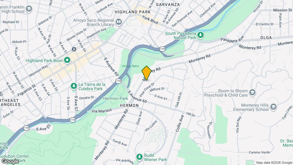 6140 Monterey Rd, Unit 418 Map and Location Details