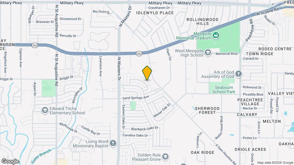 10349 Wood Heights Dr Map and Location Details