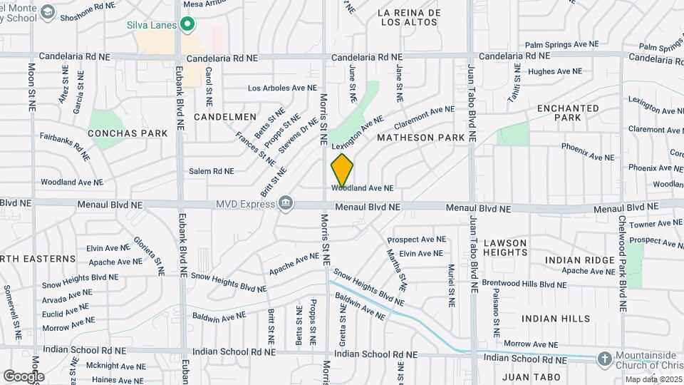 10500 Woodland Ave NE Map and Location Details