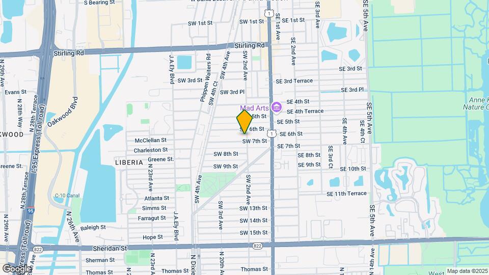 610 SW 2nd Ave Map and Location Details