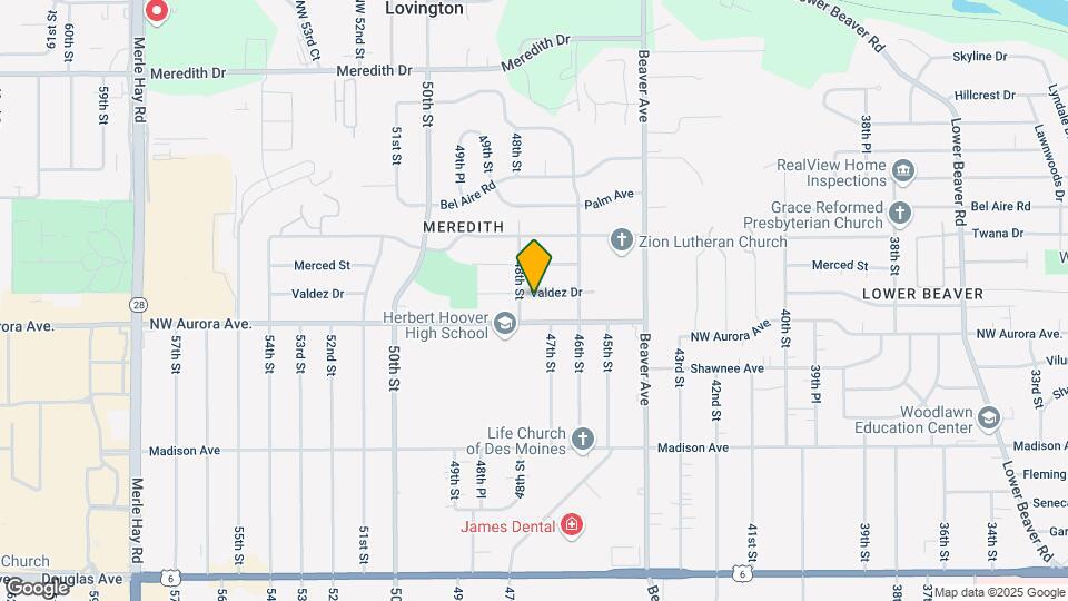 4708-4710 Valdez Dr Map and Location Details